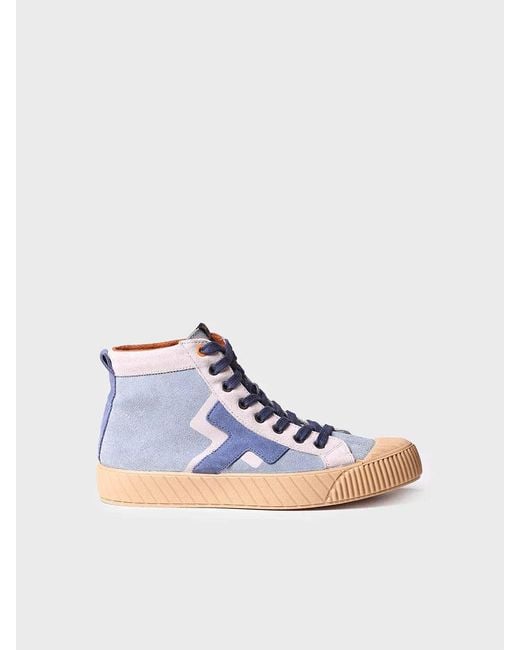 Toni Pons Blue Leather Boot
