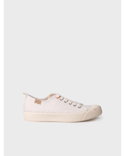 Toni Pons Natural Low-Top Trainers