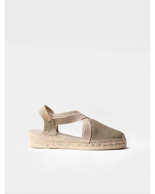 Toni Pons Natural Vegan Flat Espadrille