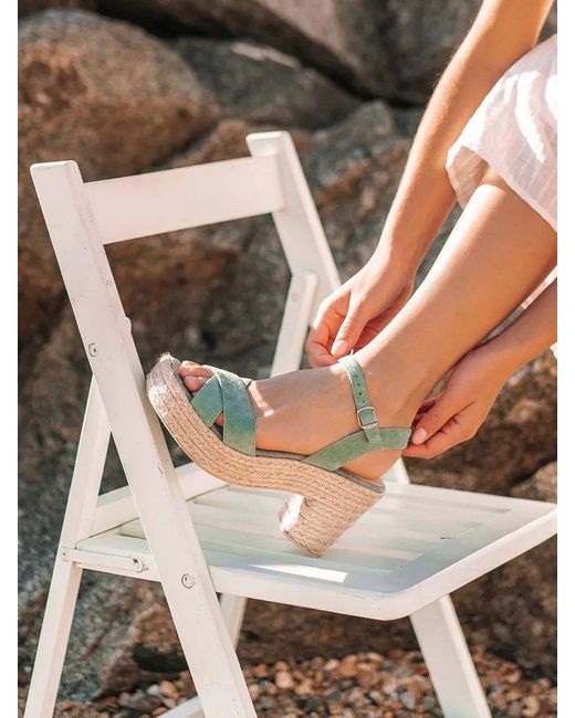 Toni Pons Multicolor Suede Espadrilles