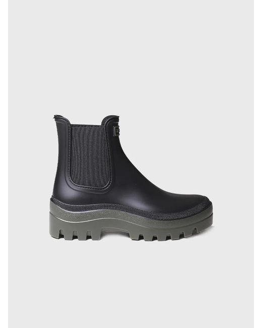 Toni Pons Black Water Boot With Contrasting Sole