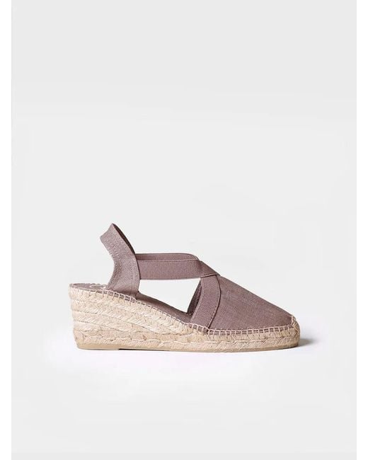 Toni Pons Pink Medium Wedge Vegan Espadrilles