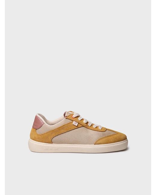 Toni Pons Multicolor Canvas And Suede Trainer