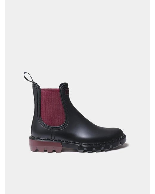 Toni Pons Multicolor Rain Boots With Contrasting Elastic Side Bands