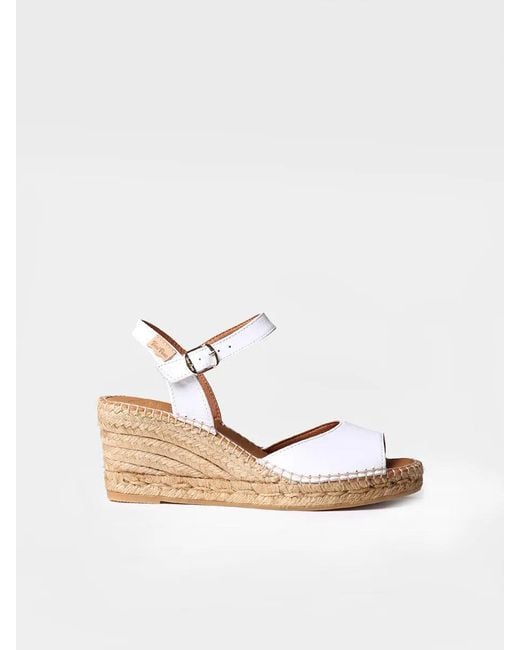 Toni Pons Natural Wedge Espadrilles