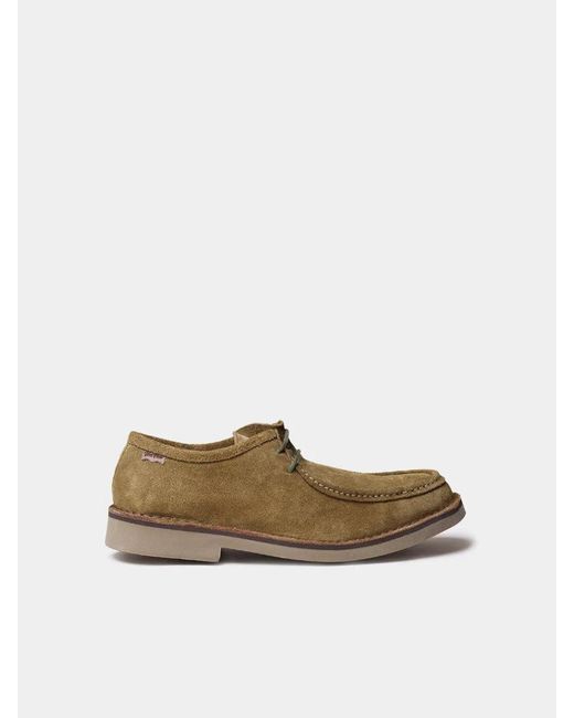 Toni Pons Green Leather Lace-Up Ankle Boot For for men