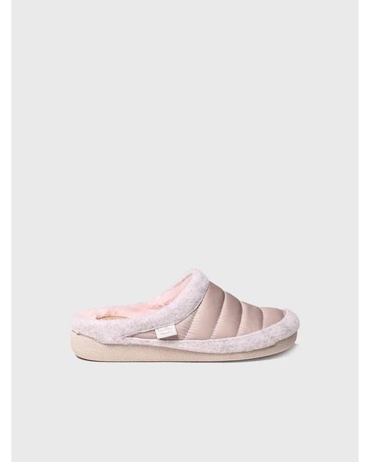 Toni Pons Pink Clog Slipper