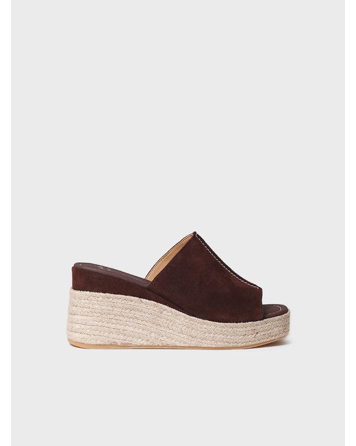 Toni Pons Brown Clogs Espadrilles