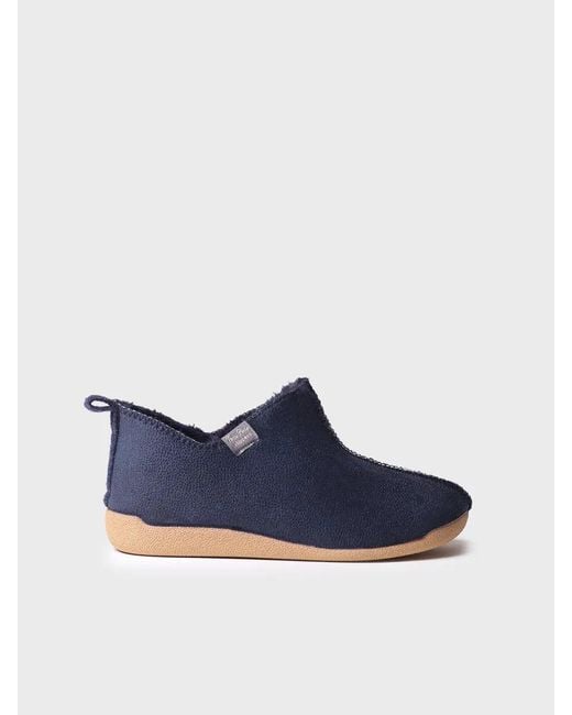 Toni Pons Blue High-Cut Slipper