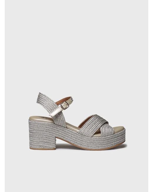 Toni Pons Multicolor High-Heel Espadrilles