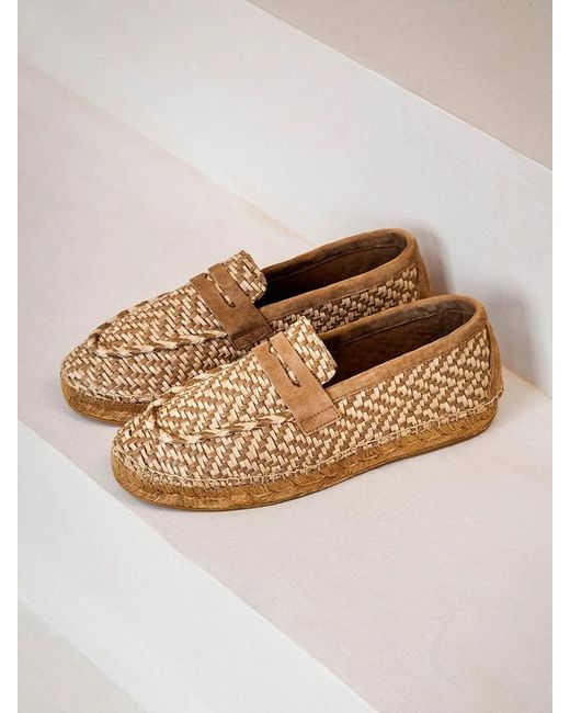 Toni Pons Natural Moccasin Espadrilles for men