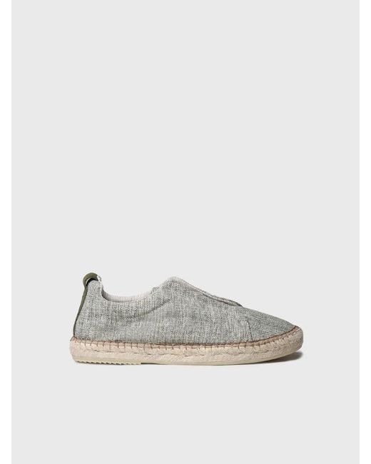 Toni Pons White Closed Espadrilles for men