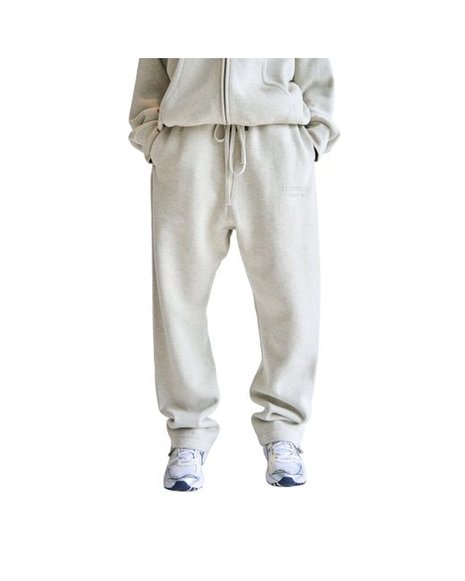 Fear Of God White Classic Fit Fleece Zip-Up Hoodie for men