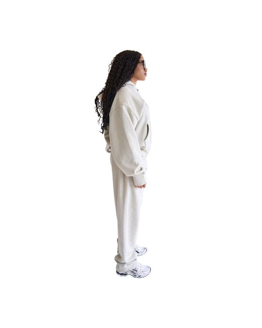 Fear Of God White Classic Fit Fleece Zip-Up Hoodie for men