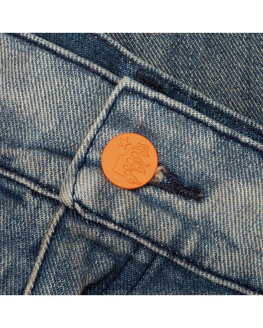 HELLSTAR Blue Carpenter Jorts for men