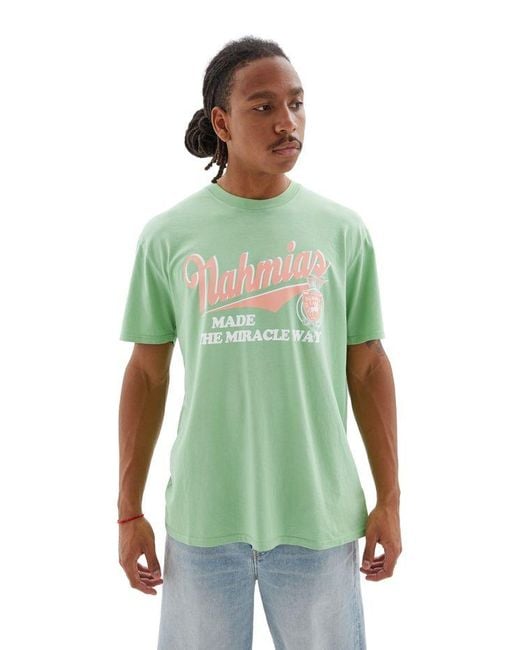 NAHMIAS Miller Way T-Shirt () in Green for Men | Lyst