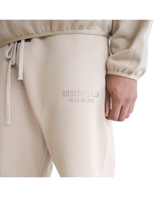Fear Of God Gray Relaxed Fleece Sweatpants for men
