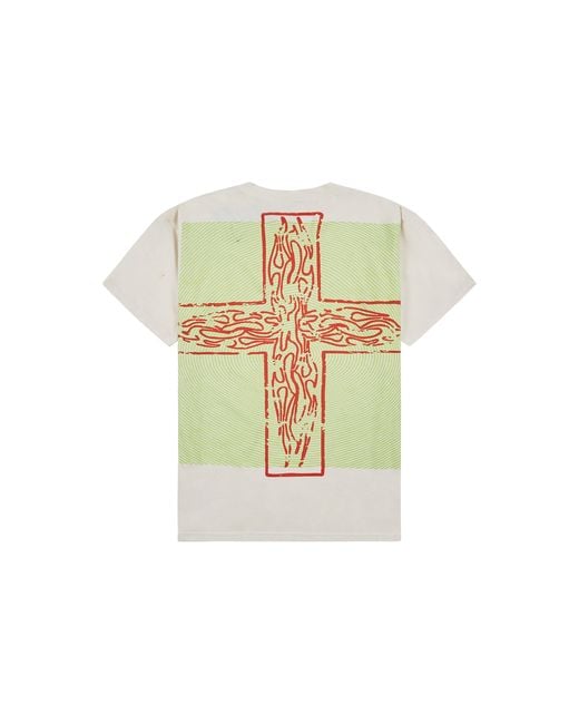 HELLSTAR White Jesus T-Shirt for men