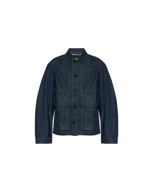 Lemaire Blue Boxy Jacket