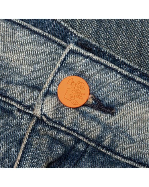 HELLSTAR Blue Carpenter Jorts for men
