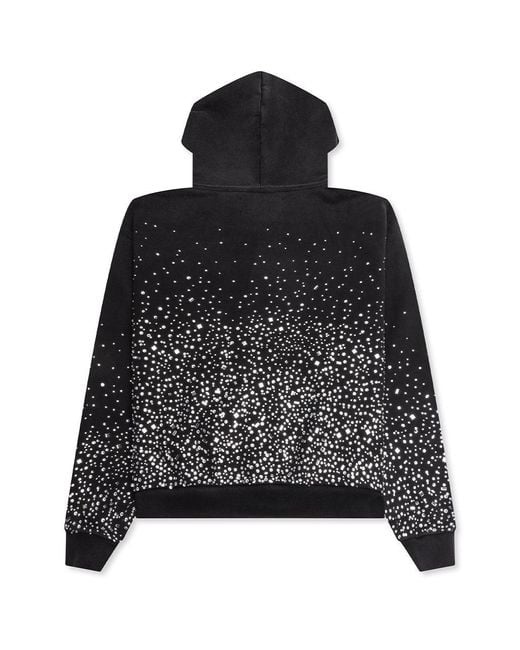 Satoshi Nakamoto Black Shattered Glass Hoodie for men