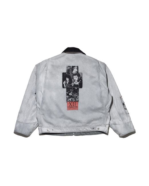 Enfants Riches Deprimes Gray Chapitre Xxi Moleskin Work Jacket for men