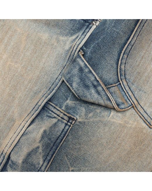 HELLSTAR Blue Carpenter Jorts for men