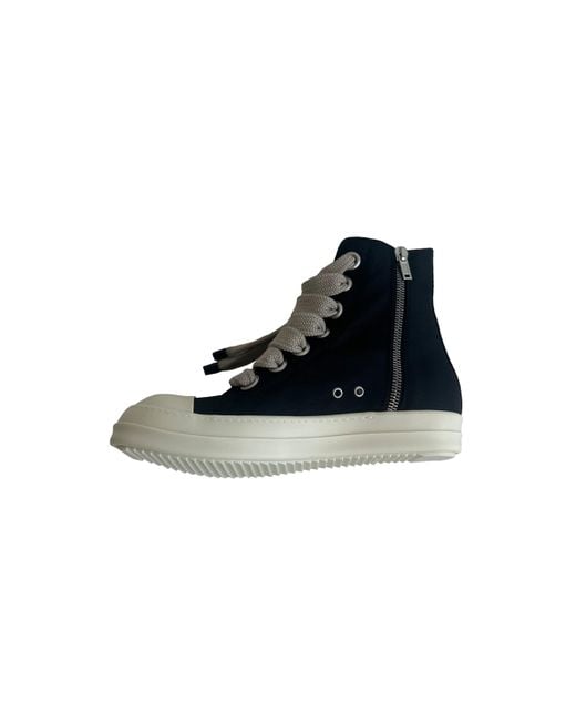 Rick Owens Black Jumbolace Sneakers