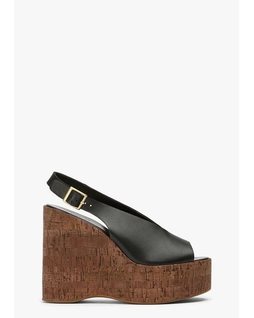 Tony Bianco Women's Brown Valerie Nappa Casual Wedge