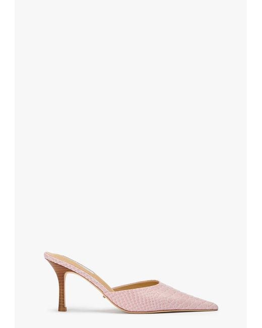 Tony Bianco White Sicily Python Dress Shoe