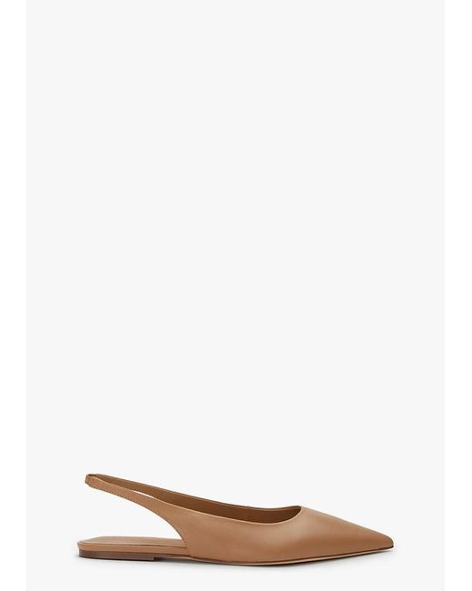 Tony Bianco White Javier Peru Nappa Casual Flat