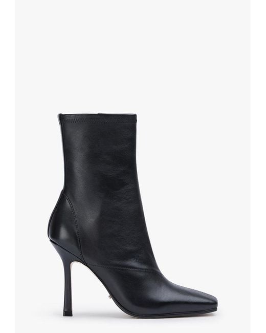 Tony Bianco Black Halsey Como Dress Boot Ankle