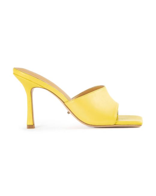 tony bianco yellow heels