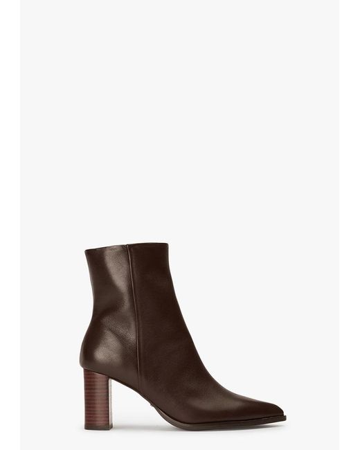 Tony Bianco Brown Phoenix Dress Boot Ankle