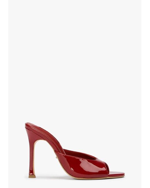 Tony Bianco Red Dreamer Scarlet Patent Dress Sandal