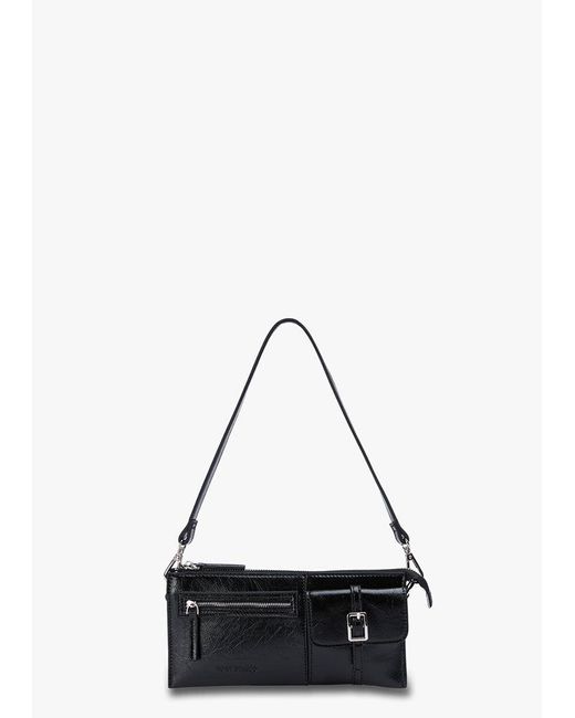 Tony Bianco Natural Willa Crinkle Shoulder Bag