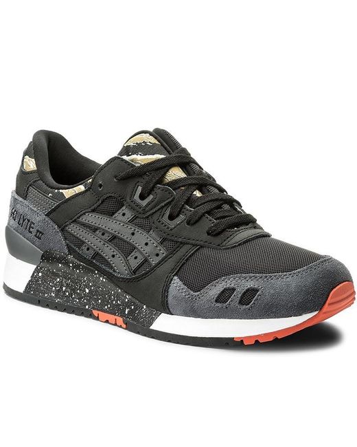 Asics Suede Gel Lyte Iii Trainers Black H7y0l-9090 for Men | Lyst UK