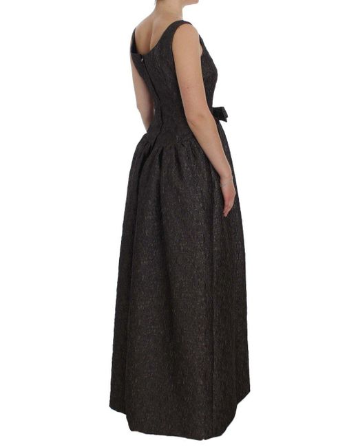 black full length frock