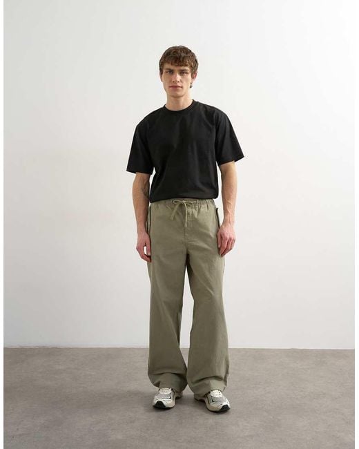Topman Black Relaxed Fit T-shirt for men