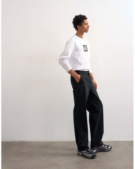 Topman White Straight Chino for men