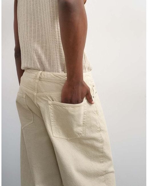 Topman Natural Rigid baggy Jean for men