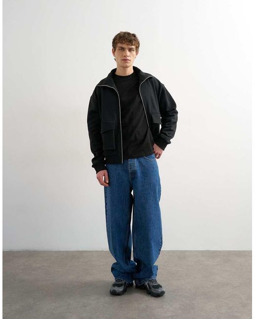 Topman Black Classic Fit T-shirt for men