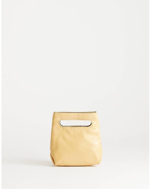 TOPSHOP Natural Stella Small Grab Bag
