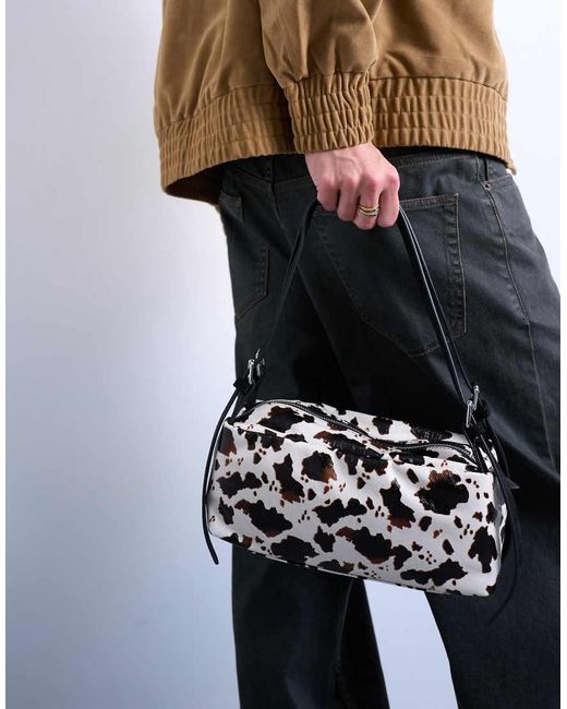 TOPSHOP Multicolor Siris Medium Buckle Shoulder Bag