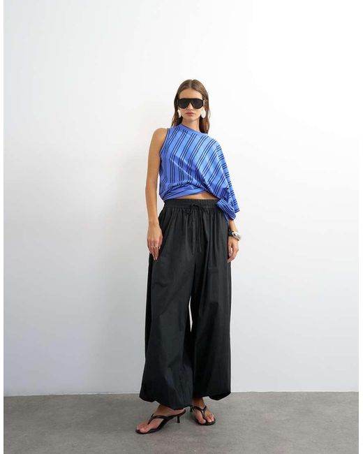 TOPSHOP Blue Extreme Balloon Trouser
