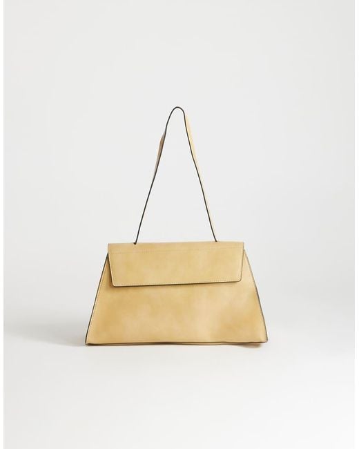 TOPSHOP Natural Stevey Shoulder Bag