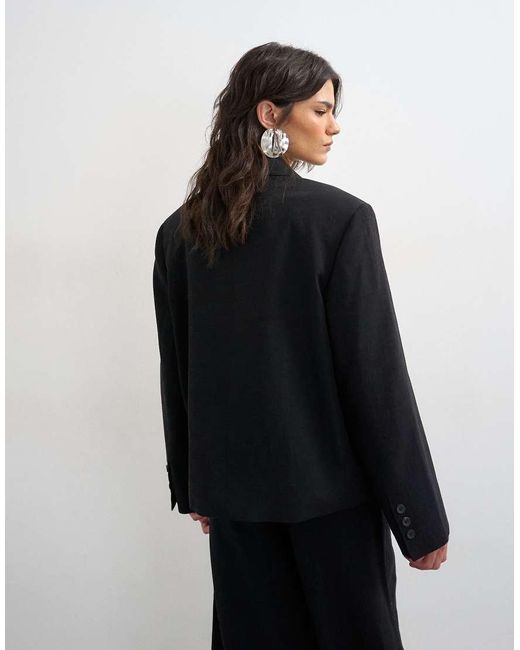 TOPSHOP Blue Multipocket Blazer