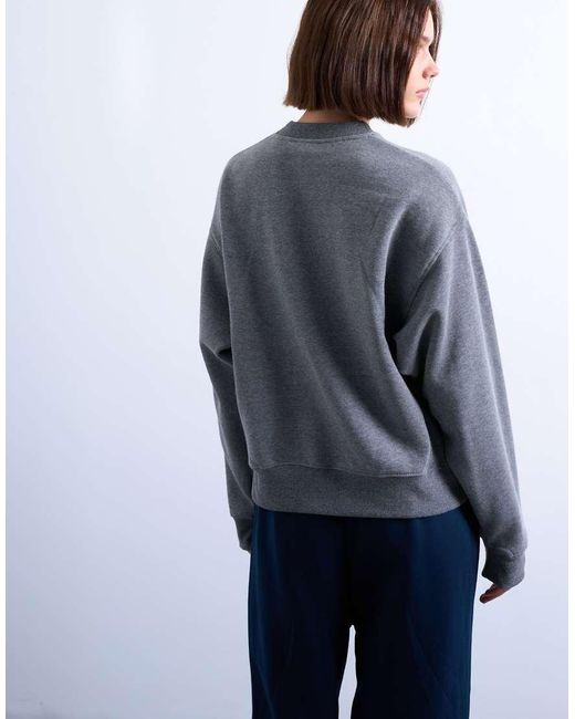 TOPSHOP Gray Ultimate Sweat