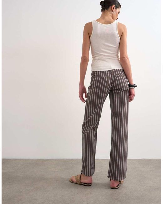 TOPSHOP Multicolor Ember Low Rise Straight Leg Jean