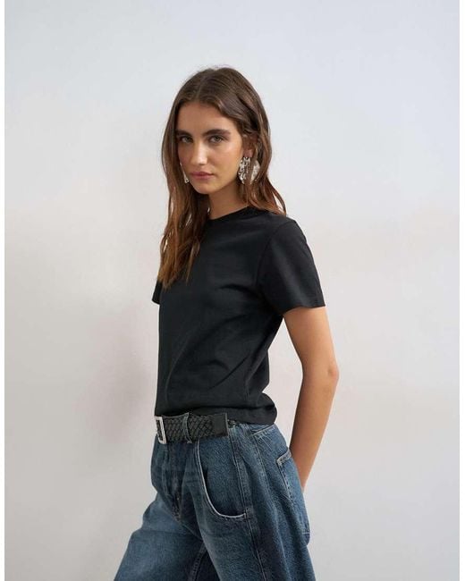 TOPSHOP Black Classic Tee